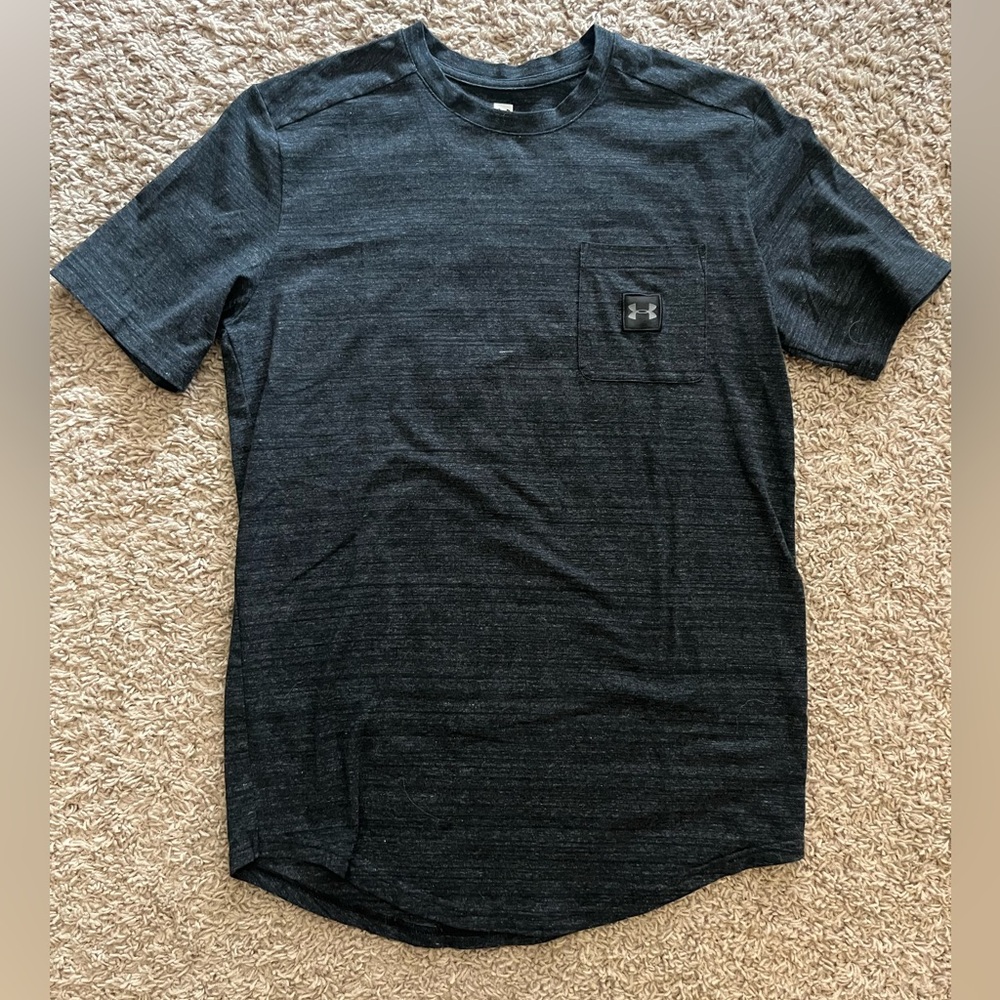 Under Armour Men's Charcoal Short Sleeve Tee